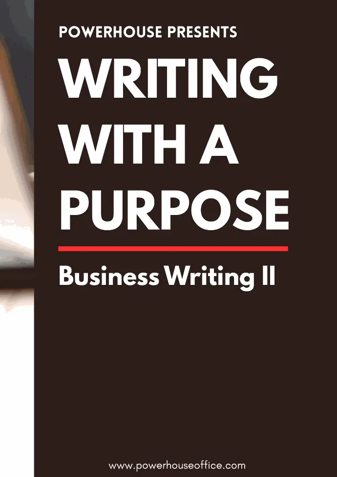 Writing With A Purpose